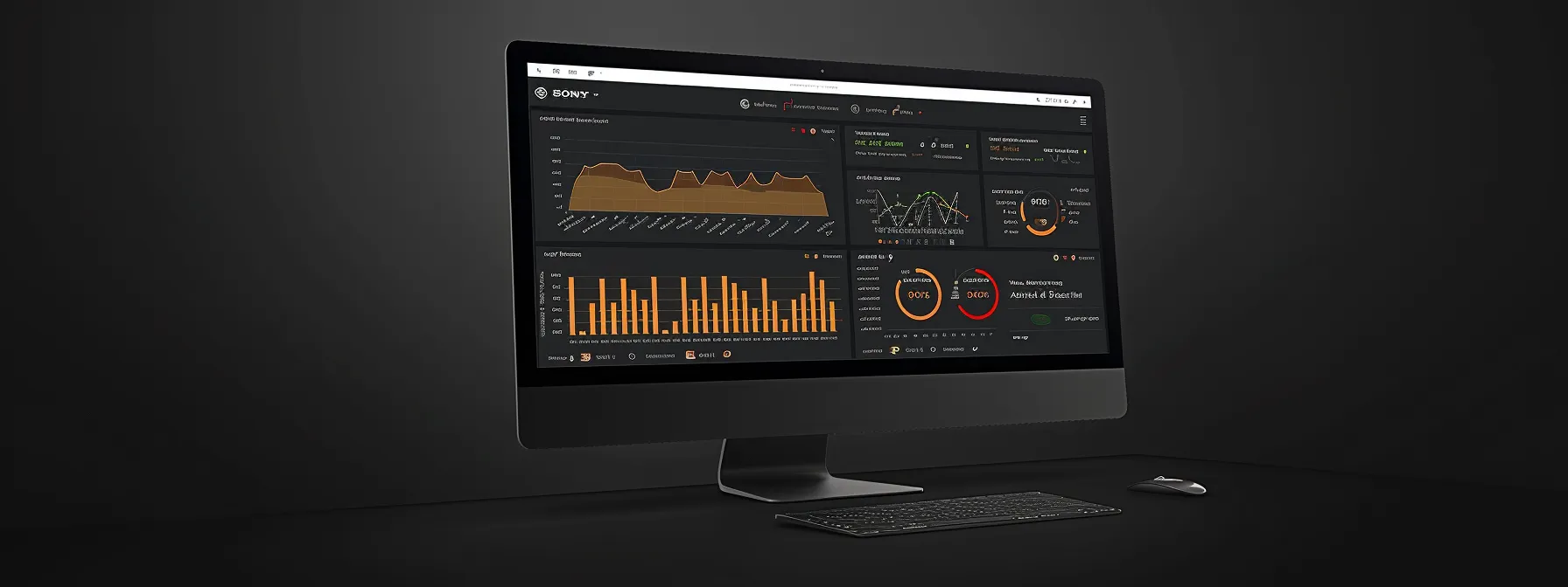 a sleek and modern web portal displaying anomaly detection features within a business intelligence platform, emphasizing the importance of regulatory compliance and security measures.