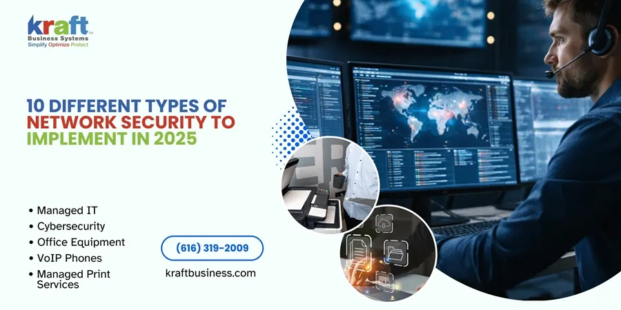 10 Different Types of Network Security to Implement in 2025