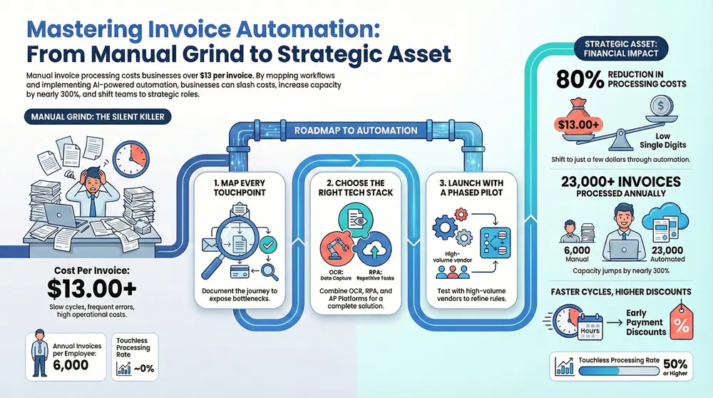 How to Automate Invoice Processing for Your Small Business Infographic about Automate Invoice Processing for Your Small Business