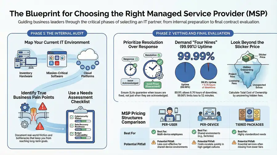 How to Choose a Managed Service Provider Your Business Can Trust Infographic about Managed Service Provider Your Business