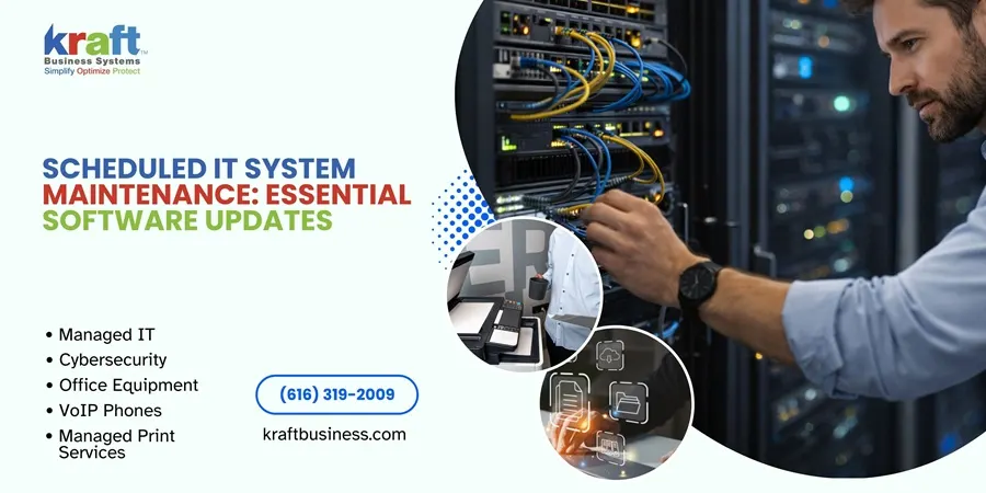 Scheduled IT System Maintenance: Essential Software Updates