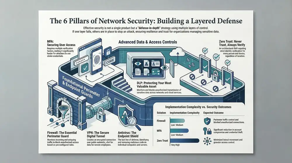10 Critical Types of Network Security for Michigan Businesses in 2026 10 Critical Types of Network Security for Michigan Businesses in 2026